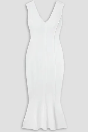 Norma Kamali Grace stretch-jersey midi dress