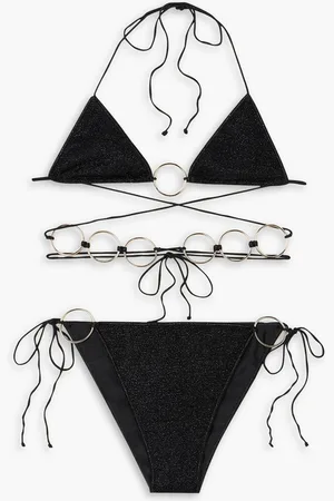 Oseree Lumière metallic bikini