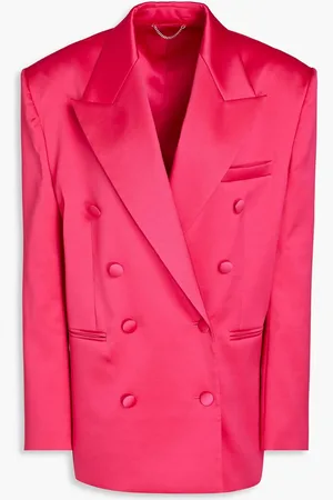 MAGDA BUTRYM Satin-twill blazer - Pink