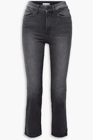 GOOD AMERICAN Always Fits Good Legs high-rise straight-leg jeans