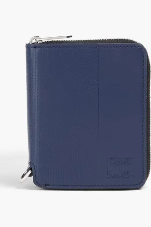 Paul Smith Textured-leather wallet - Blue