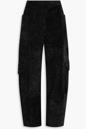 Ganni Chenille tapered pants