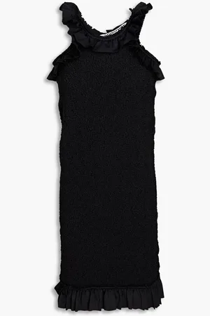 Alexander Wang Ruffled stretch-jersey mini dress