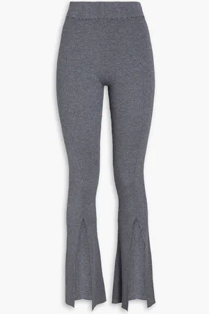 REMAIN Birger Christensen Omly ribbed-knit flared pants