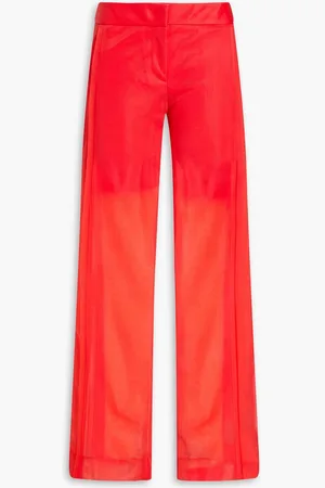 Victoria Beckham Organza flared pants