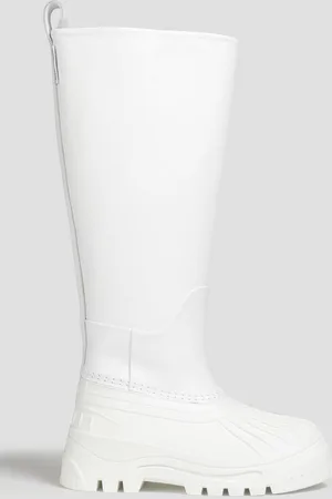 Axel Arigato Leather and rubber rain boots