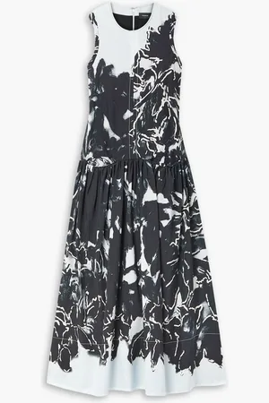 Proenza Schouler Printed crepe dress