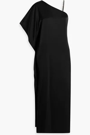 ALICE+OLIVIA Alice Olivia - Tae crystal-embellished satin maxi dress