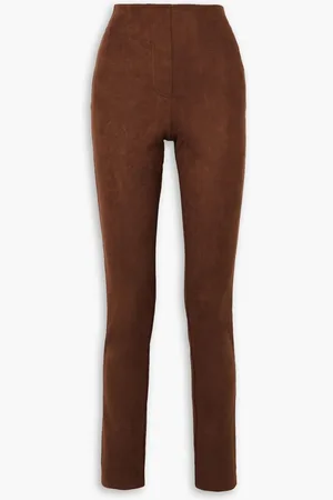 Leset Gaia stretch-jersey leggings - Brown