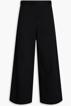 Fabiana Filippi Cotton-blend gabardine straight-leg pants