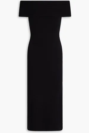 Altuzarra Marceai off-the-shoulder knitted midi dress