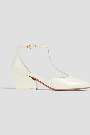 ZIMMERMANN Patent-leather pumps - White