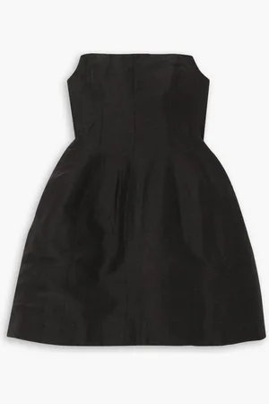 AJE Baret strapless linen-blend mini dress