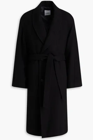 LE 17 SEPTEMBRE Double-breasted wool-blend felt coat