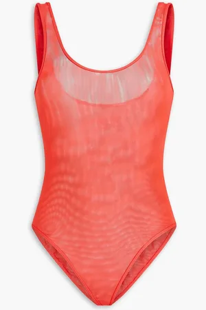 ZIMMERMANN Mesh swimsuit - Red
