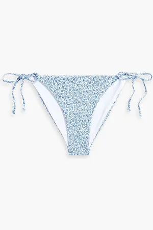 ONIA Kate floral-print low-rise bikini briefs