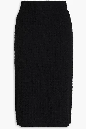 Vince Seersucker pencil skirt