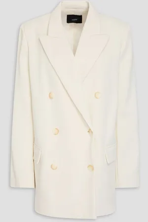 Joseph Chapone double-breasted ottoman blazer - White