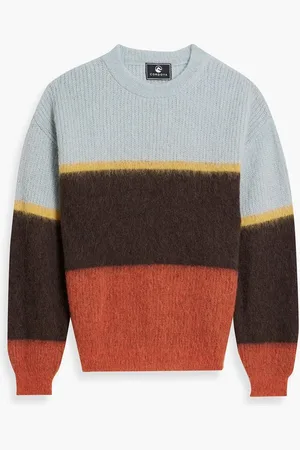 Cordova Arosa striped knitted sweater - Brown