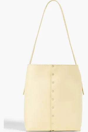 Fabiana Filippi Leather bucket bag - Yellow