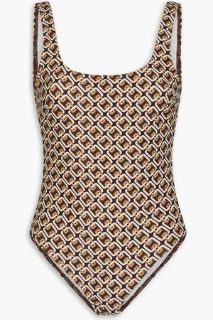 ZIMMERMANN Printed swimsuit - Brown