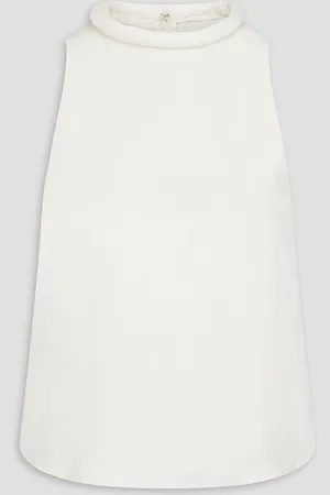 Loulou Studio Niron dupioni top - Pink