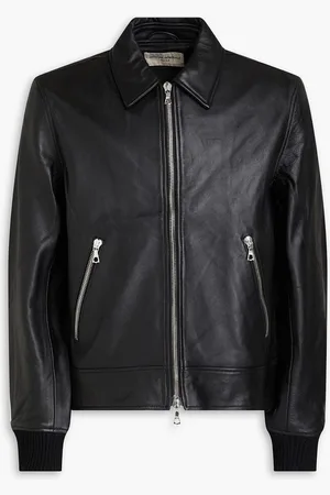 OFFICINE GENERALE Layvin leather jacket