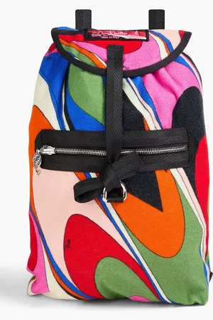 Puccini Printed terry backpack