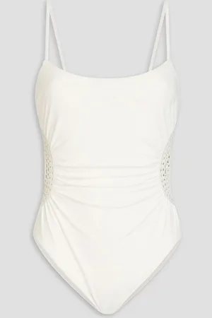 Simkhai Elliot crochet-trimmed swimsuit