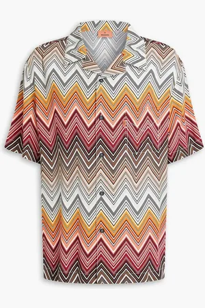 Missoni Printed crepe shirt
