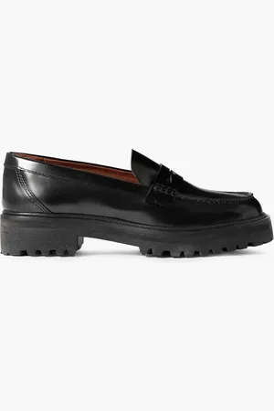 Reformation Agathea leather loafers