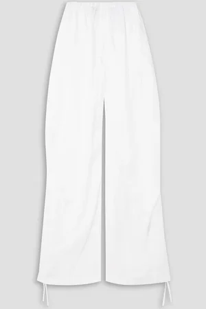 Salvatore Ferragamo Organza wide-leg cargo pants