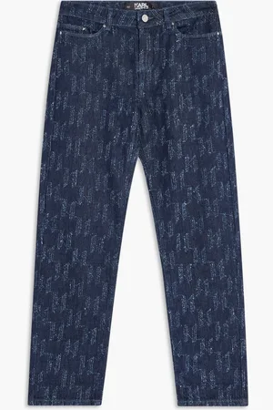 Karl Lagerfeld Punched Gf Denim Pants for Women | The Deal Outlet