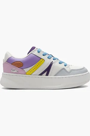 Lacoste Leather Lace Sneakers for Women | The Deal Outlet