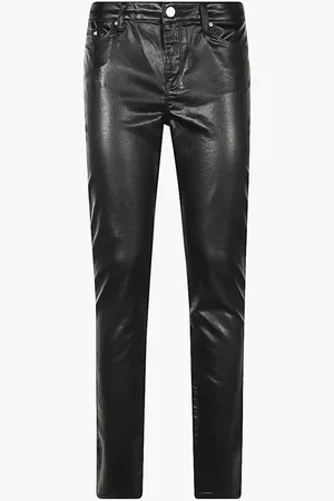 Karl Lagerfeld Skinny Metallic Denim Jeans for Women | The Deal Outlet