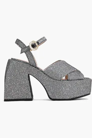 NODALETO Chunky Studded Heels for Women | The Deal Outlet