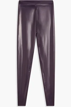 VERSACE Leggings High Shine Latex Pvc for Women | The Deal Outlet