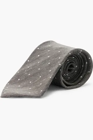 Hackett Linen Polka Dots Tie for Men | The Deal Outlet