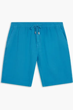 Vilebrequin Solid Linen Bermuda for Men | The Deal Outlet