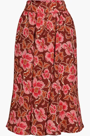 Kenzo Floral Printed Midi Skirt for Women | The Deal Outlet