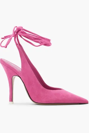 The Attico Venus Ribbon Slingback Heels for Women | The Deal Outlet