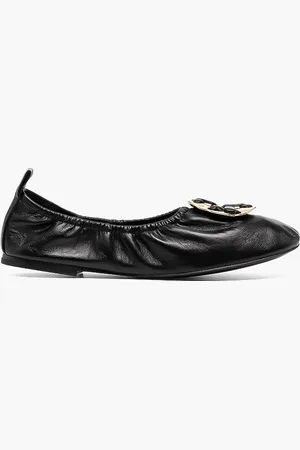 Tory Burch Woven Double T Ballet for Women | The Deal Outlet