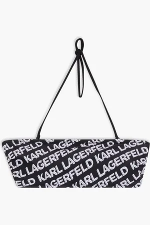Karl Lagerfeld Diagonal Aop Bandeau for Women | The Deal Outlet
