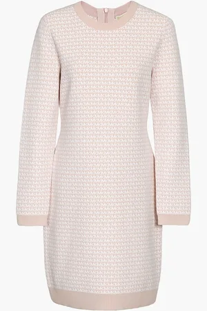 Michael Kors Crew Neck Long Sleeves Dress for Women | The Deal Outlet