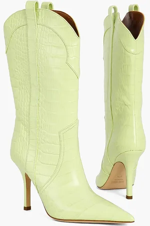 PARIS TEXAS Paloma Mid Calf Boot for Women | The Deal Outlet