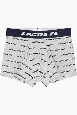 Lacoste Casual Cotton Stretch Logo Trunks for Men | The Deal Outlet