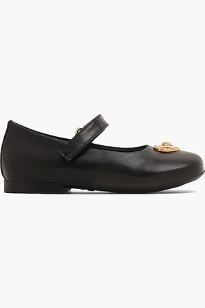 VERSACE Bg Ballerina Nappa Strap Medusa for Girls | The Deal Outlet