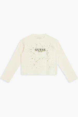 Guess Full Sleeve Designer T-shirt for Girls | The Deal Outlet