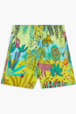 Vilebrequin Jim Printed Twill Swim Trunks for Boys | The Deal Outlet
