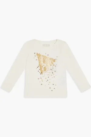 Guess Mid Organic Stretch Jersey Shirt for Girls | The Deal Outlet